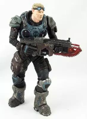 Gears of War S�rie 2 - Damon Baird - Figurine Player Select NECA (loose)