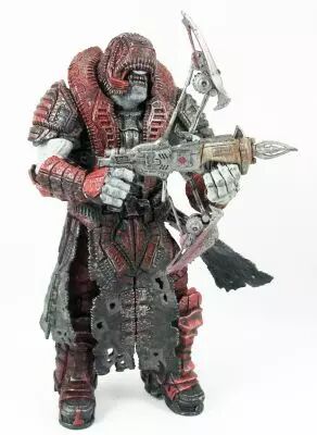 Gears of War S�rie 2 - Theron Sentinel - Figurine Player Select NECA (loose)