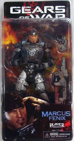 NECA Gears of War Series 1 Marcus Fenix Action Figure 