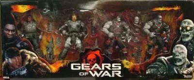 Gears of War Series 1 - NECA Player Select figures gift set