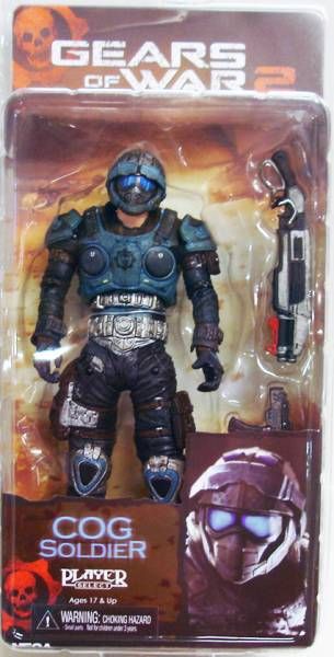 neca gears of war cog soldier