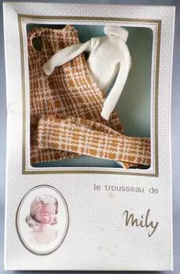 G�g� - Doll Mily - Mily\'s Trousseau - Outfit Matin�e  Ref # 1979-34 Mint in Box