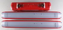 Gégé 6107 Ho Sncf Coffret Etendard Loco Electrique BB 9240 2 Voitures Rails Transfo