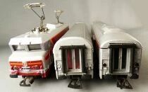 G&eacute;g&eacute; 6120 Ho Sncf Le Lyonnais Train Set Electric Loco CC 6501 2 TEE Stainless Steel Cars Tracks Transformer