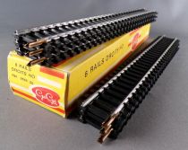 Gégé 6560-30 Ho 6 Straight Steel Tracks 225mm Boxed