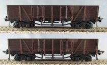 Gégé Ho Sncf Goods Train Set Diesel Loco BB 63001 & 2 Wagons