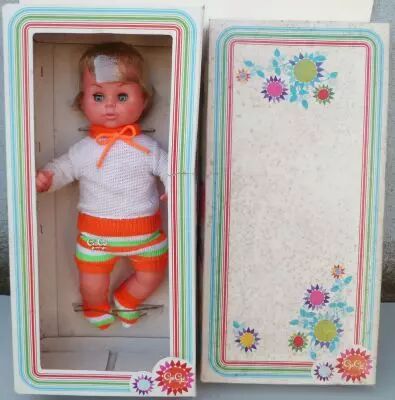 G�g� R�f # 1705 - 40 cm Doll -  S�bastien 1974 Mint in Box