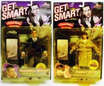 Get Smart - Maxwell  Smart, Agent 88 (Don Adams) & Agent 99 (Barbara Feldon) - Exclusive Premiere - Mint on card