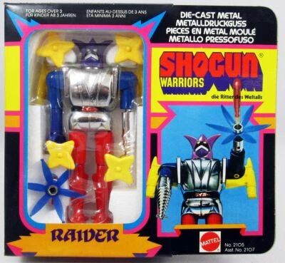 Getter Robo - Mattel Shogun Warriors - Raider 2�me �dition (Neuf en boite Europe)