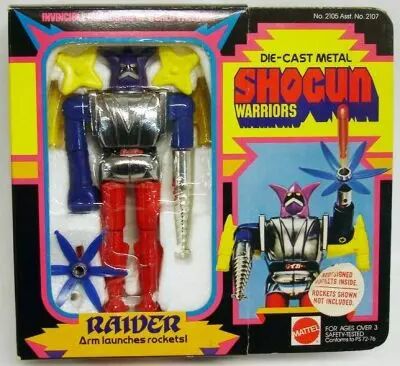 Getter Robo - Mattel Shogun Warriors - Raider 2�me �dition (Neuf en boite USA)