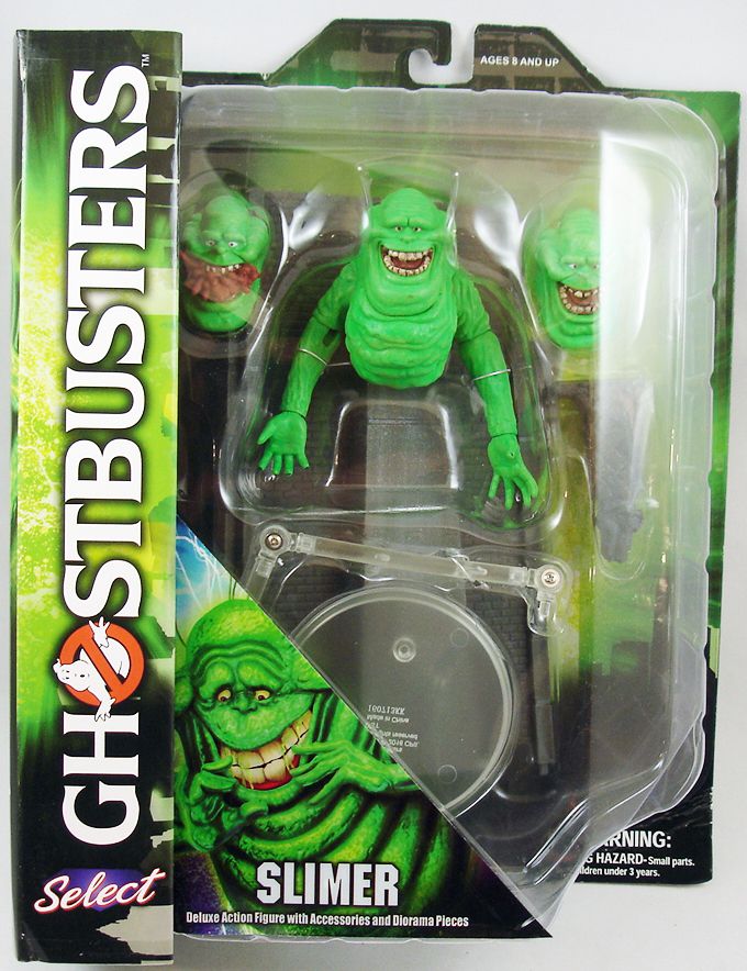 GHOSTBUSTERS Series 3 Diamond Select Toys, 2016 SLIMER Deluxe Action Figure