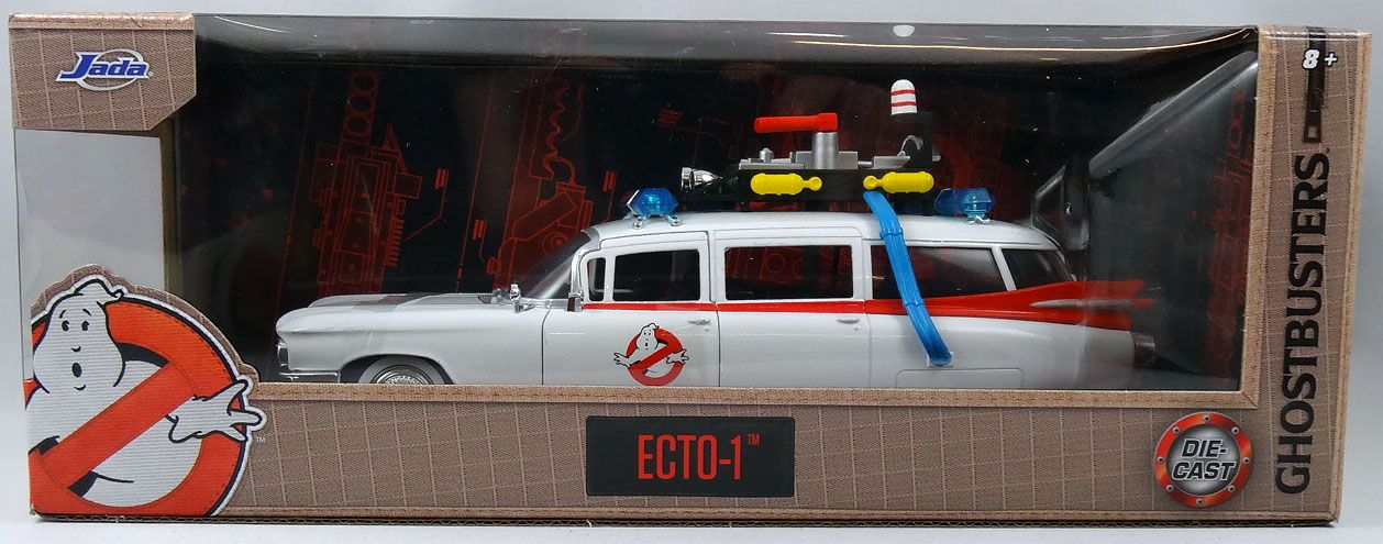 Ghostbusters Ecto 1 die cast metal 1 24 scale car Jada Toys
