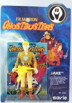 Ghostbusters Filmation - Action Figure - Jake (loose with Savie cardback)