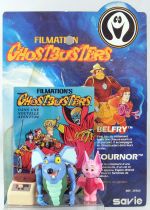 Ghostbusters Filmation - Figurine articulée - Belfry & Brat-a-Rat / Belfry & Sournor (loose avec cardback Savie)