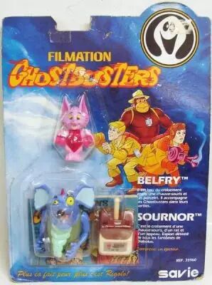 Ghostbusters Filmation - Figurine articul�e - Belfry & Brat-a-Rat / Belfry & Sournor (neuf sous blister Savie)