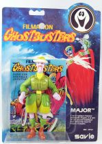 Ghostbusters Filmation - Figurine articulée - Haunter / Le Major (loose avec cardback Savie)