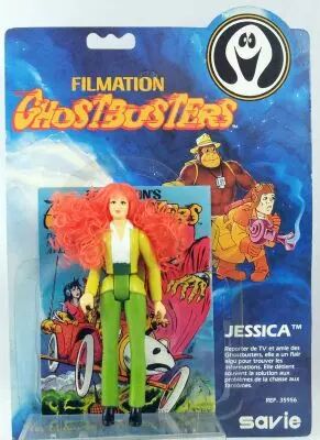 Ghostbusters Filmation - Figurine articul�e - Jessica (loose avec cardback Savie)