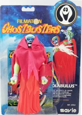 Ghostbusters Filmation - Figurine articul�e - Prime Evil / Diabulus (loose avec cardback Savie)
