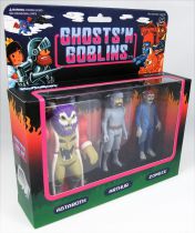 Ghosts\'n Goblins - Super7 ReAction Figure - Set 1&2 : Arthur, Unicorn, Skeleton, Astaroth Zombie, Underwear Arthur