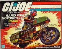 G.I.JOE - 1982 - Rapid Fire Motorcycle R.A.M.