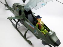G.I.JOE - 1983 - Assault Copter Dragonfly XH-1 & Wild Bill (loose avec boite)