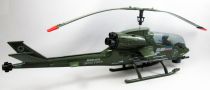G.I.JOE - 1983 - Assault Copter Dragonfly XH-1 & Wild Bill (loose avec boite)
