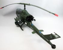 G.I.JOE - 1983 - Assault Copter Dragonfly XH-1 & Wild Bill (loose avec boite)
