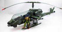 G.I.JOE - 1983 - Assault Copter Dragonfly XH-1 & Wild Bill (loose avec boite)
