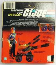 G.I.JOE - 1983 - Machine Gun PAC/RAT