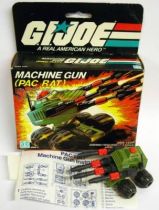 G.I.JOE - 1983 - Machine Gun PAC/RAT