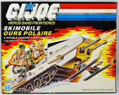 Polar Battle Bear (Skimobile) - G.I. Joe A Real American Hero