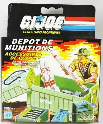 G.I.JOE - 1984 - Ammo Dump Unit (D�pot de munitions)