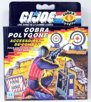 GI Joe 1985 Cobra Rifle Range Vintage Dark Blue Airborne Style Playset Part 