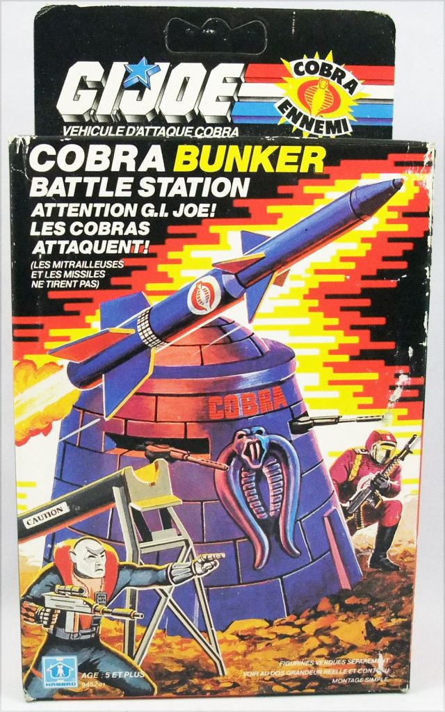 G.I.JOE - 1985 - Cobra Bunker Battle Station