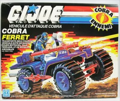 1985 GI Joe Cobra Ferret ATV • EUR 55,00 - FR