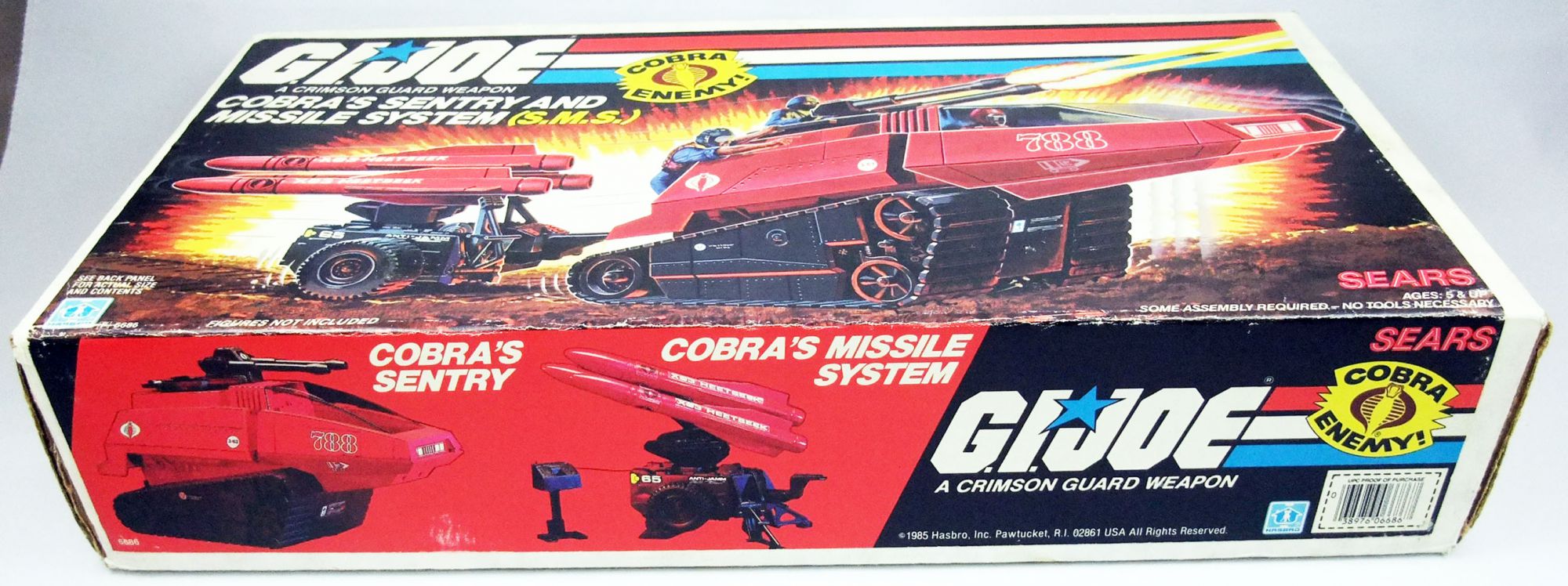 G.I.JOE - 1985 - Cobra's Sentry and Missile System (S.M.S.
