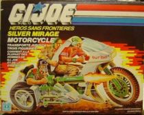 G.I.JOE - 1985 - Silver Mirage Motorcycle