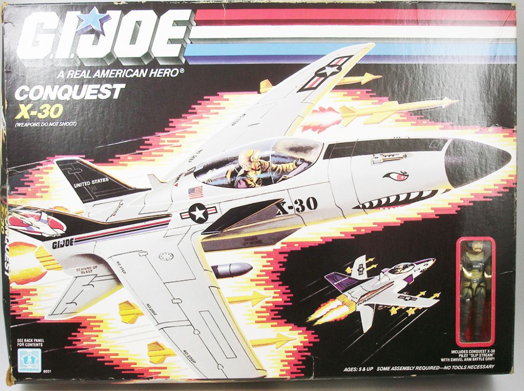 GI JOE  PART 1986 CONQUEST X-30 