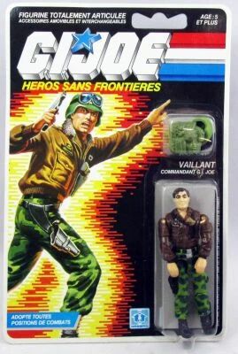 G.I.JOE - 1986 - Hawk - Hasbro France (mint on card)