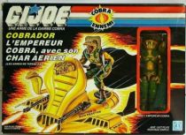 G.I.JOE - 1986 - Serpentor with Air Chariot