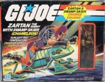 G.I.JOE - 1986 - Swamp Skier Chameleon & Zartan