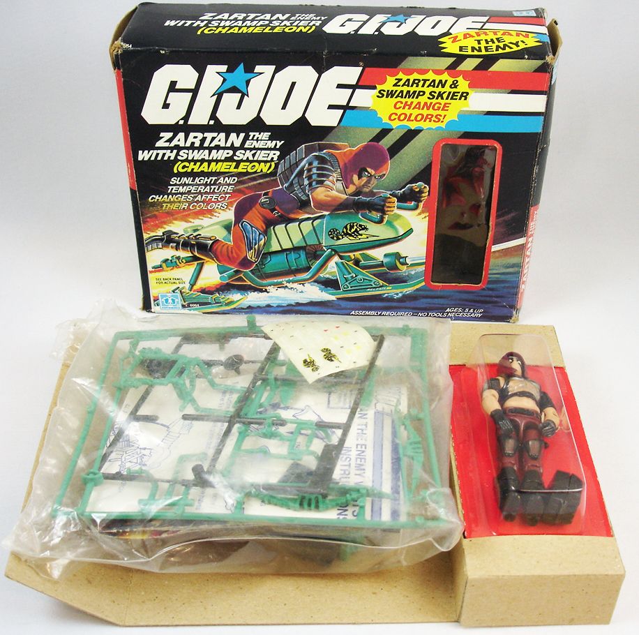 GI Joe Chameleon Swamp Skieur Vintage partie Lot Original 1984 A Real American Hero Vous Choisissez Zartan 