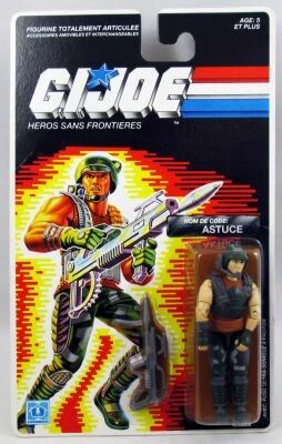 G.I.JOE - 1987 - Dodger (Astuce) - Hasbro Francee (neuf sous blister)
