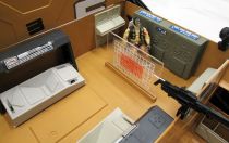 G.I.JOE - 1987 - Mobile Command Center & Steam Roller (loose with box)
