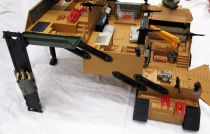 G.I.JOE - 1987 - Mobile Command Center & Steam Roller (loose with box)
