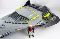 G.I.JOE - 1988 - Phantom X-19 Stealth Fighter & Ghostrider (loose with box)