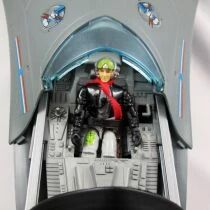 G.I.JOE - 1988 - Phantom X-19 Stealth Fighter & Ghostrider (loose with box)