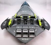 G.I.JOE - 1988 - Phantom X-19 Stealth Fighter & Ghostrider (loose with box)