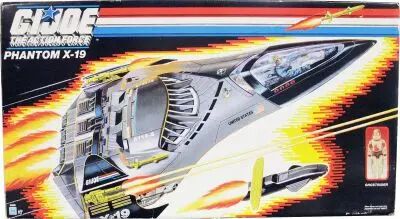 G.I.JOE - 1988 - Phantom X-19 Stealth Fighter (X-19 L\'Invisible)