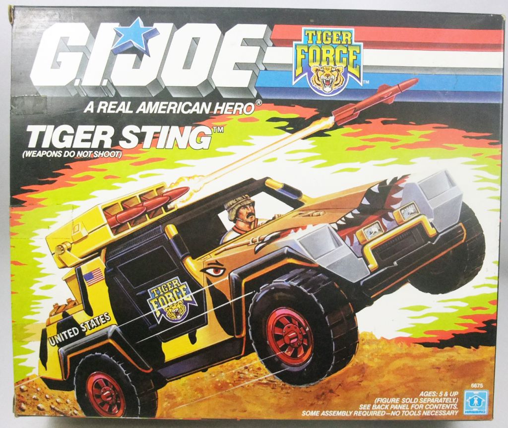 hersenen huurder zuiger G.I.JOE - 1989 - Tiger Sting